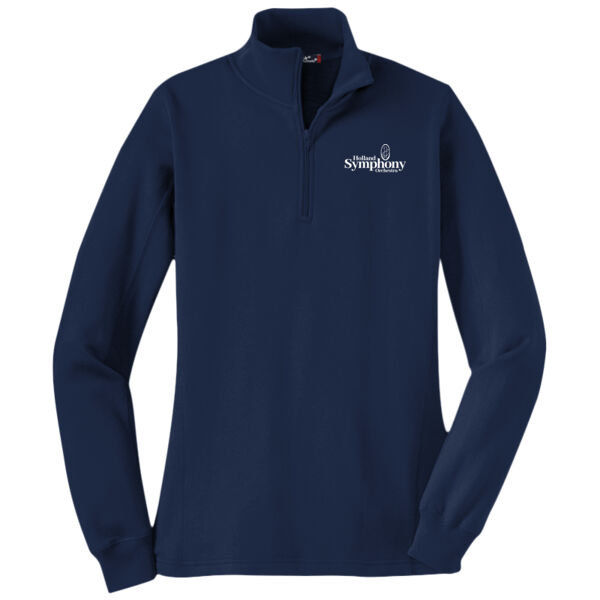 Ladies 1/4 Zip Sweatshirt Thumbnail