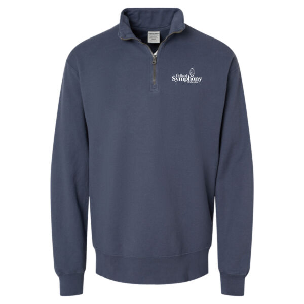 Garment-Dyed Quarter-Zip Sweatshirt Thumbnail